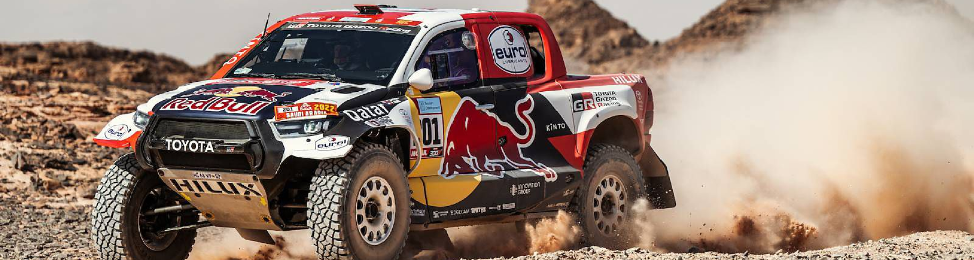 Изображение на странице НАССЕР АЛЬ-АТТИЯ ЗА РУЛЕМ TOYOTA HILUX СТАЛ ПОБЕДИТЕЛЕМ РАЛЛИ-РЕЙДА «ДАКАР-2022» Тойота Центр Набережные Челны